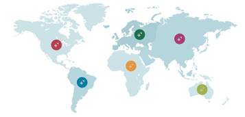 Distinguished Alumni and Members from more than 130 countries. 