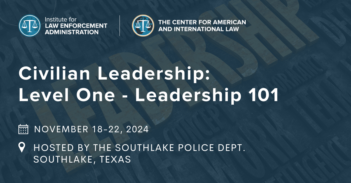 Civilian Leadership Level One Leadership 101